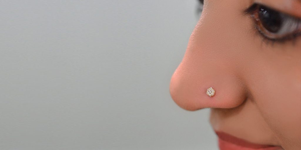 Buy Joan C Nose Ring In 925 Silver from Shaya by CaratLane