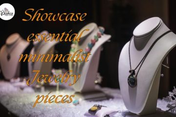 Showcase essential minimalist jewelry pieces