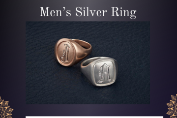 silver mens ring