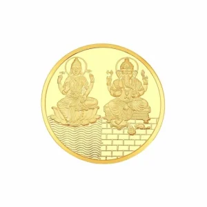 2 gram ganeshaya gold coin