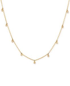 Cubic Zircon Gold Chain