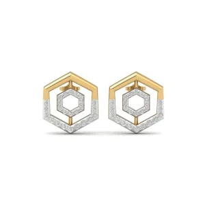 diamond stud earring