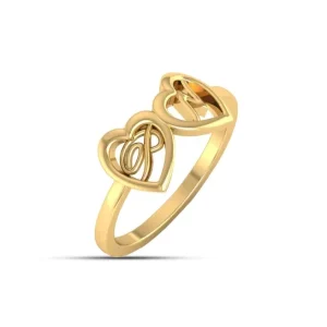 heart shape rings