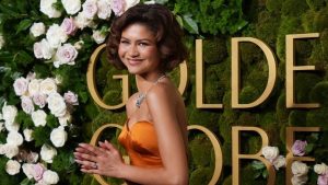 zendaya on golden globes