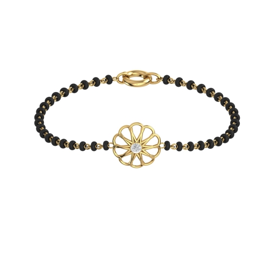 Lekha Gold And Diamond Bracelet