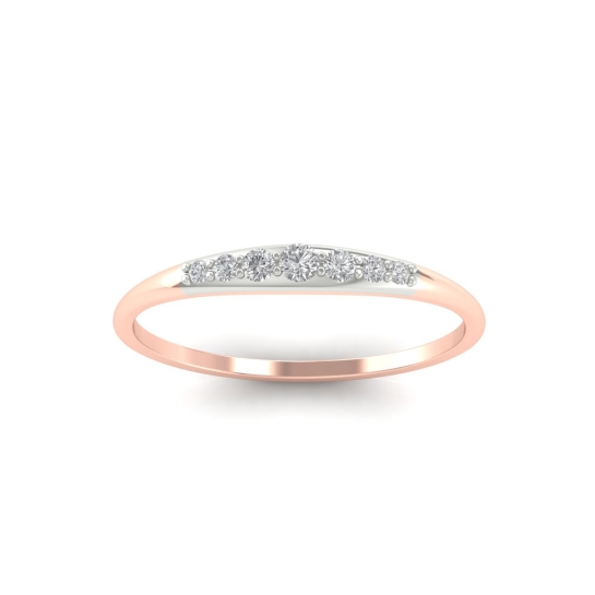 Sawariya Band Gold Diamond Ring 