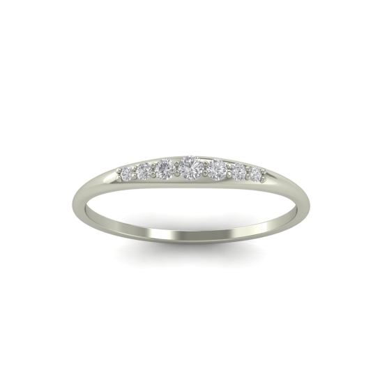 Sawariya Band Gold Diamond Ring 