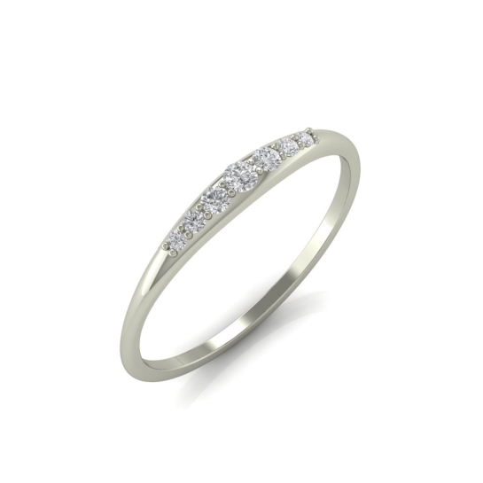 Sawariya Band Gold Diamond Ring 