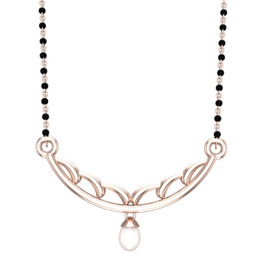 Harshali Rose Gold Mangalsutra