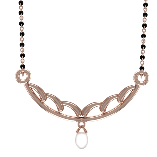 Harshali Rose Gold Mangalsutra