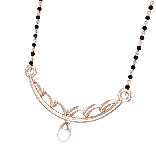 Harshali Rose Gold Mangalsutra