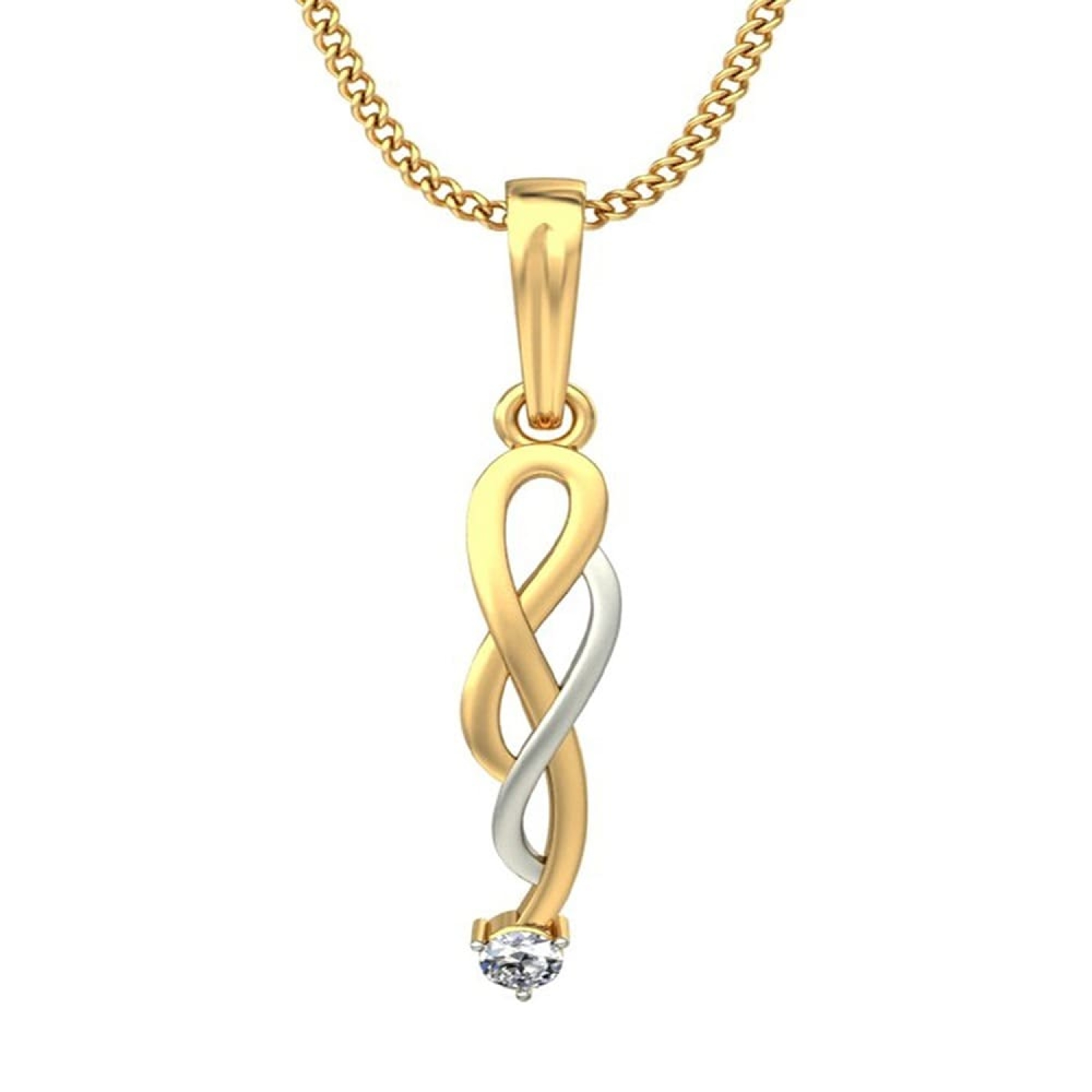 Kory Diamond Pendant Online Jewellery Shopping India | Dishis Designer ...