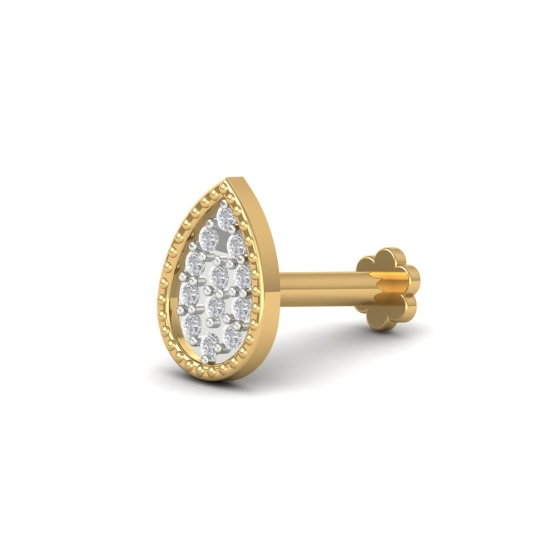 Sanskaran Gold Diamond Nosepin