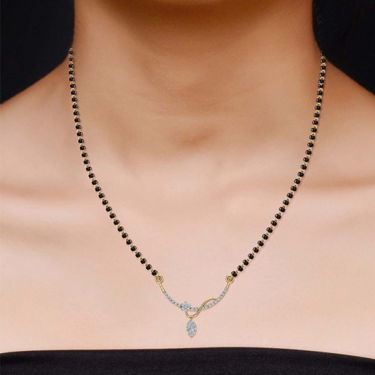 Ziva Diamond Mangalsutra