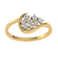 Shani Gold and Diamond Ring