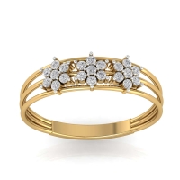 Kishti Gold and Diamond Ring