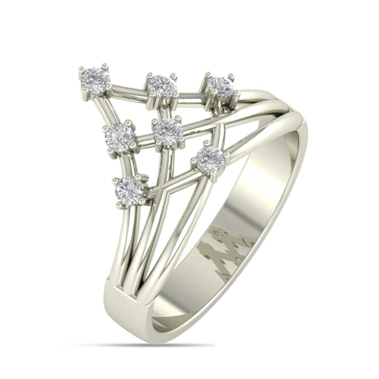 Nilaha Gold and Diamond Ring