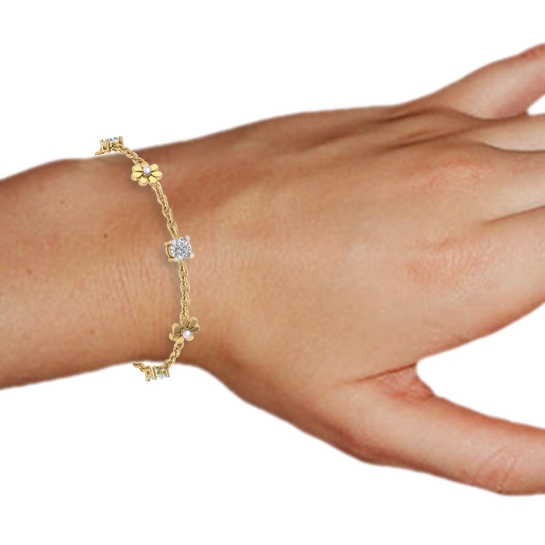 Shenu Gold Bracelet