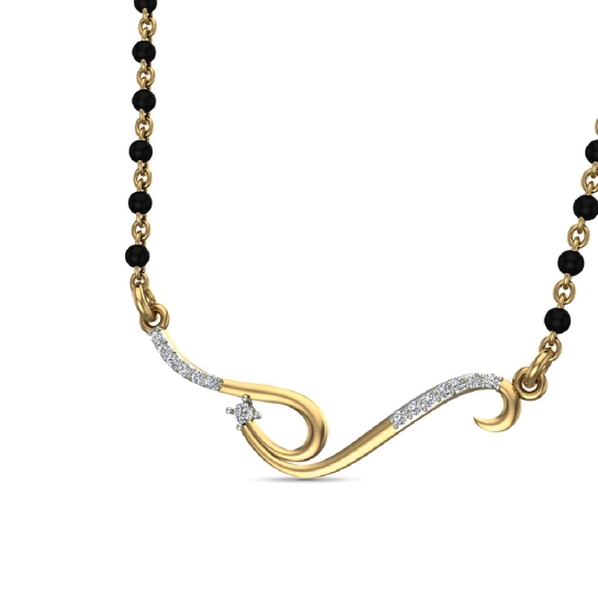 Shivi Diamond Mangalsutra