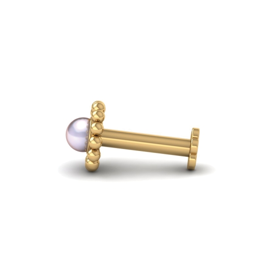 Ozlem Gold Nose Pin