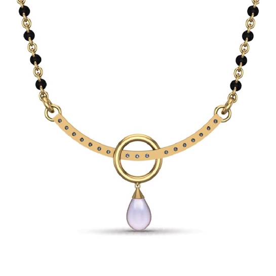 Allice Diamond Mangalsutra 