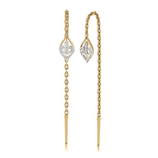 Aalia Sui Dhaga Diamond Earring