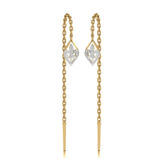 Aalia Sui Dhaga Diamond Earring