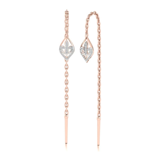 Aalia Sui Dhaga Diamond Earring