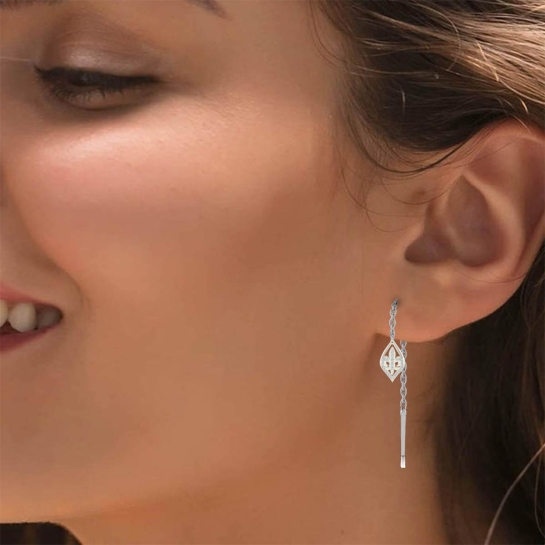 Aalia Sui Dhaga Diamond Earring