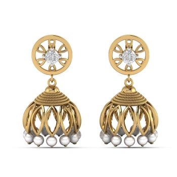 Kavita Gold Jhumka E…