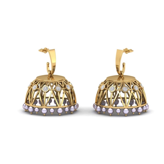 Mahi Diamond Jhumka Earring