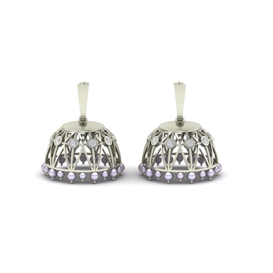 Mahi Diamond Jhumka Earring