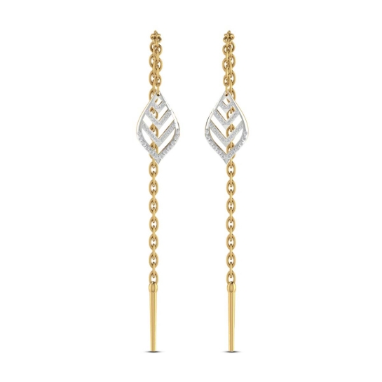 Anaya Sui Dhaga Diamond Earring