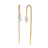 Ealy Sui Dhaga Diamond Earring