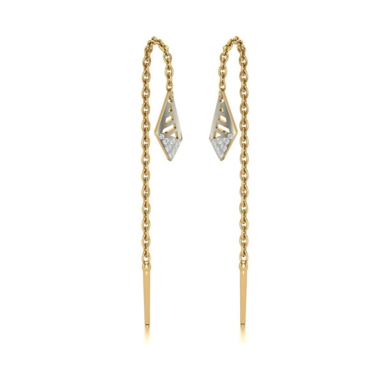 Ealy Sui Dhaga Diamond Earring