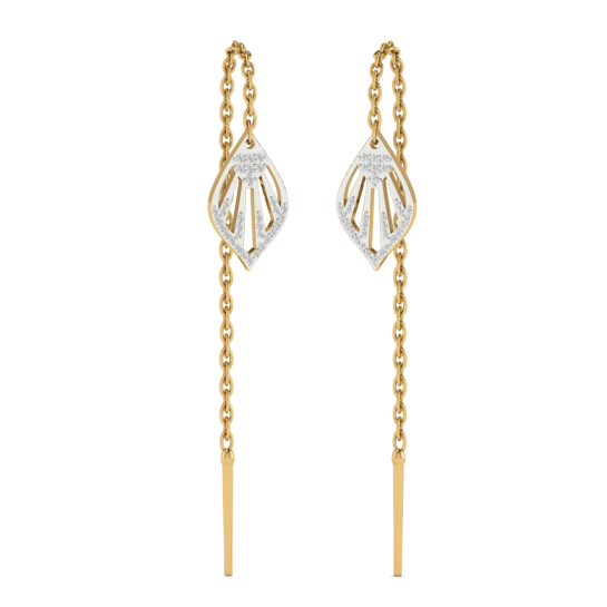 Zenny Sui Dhaga Diamond Earring