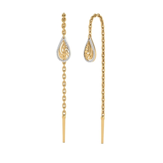 Sophia Sui Dhaga Diamond Earring