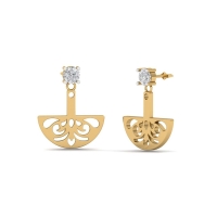 Shenu Gold Earring