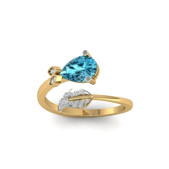 Aiyla Stone And Diamond Ring