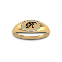 Hafsah Gold And Diamond Ring