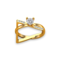 Meryem Simulated Diamond Ring