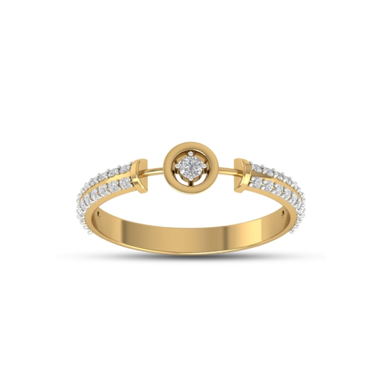 Umay Gold And Diamond Ring