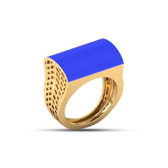 Neema signet gold Ring