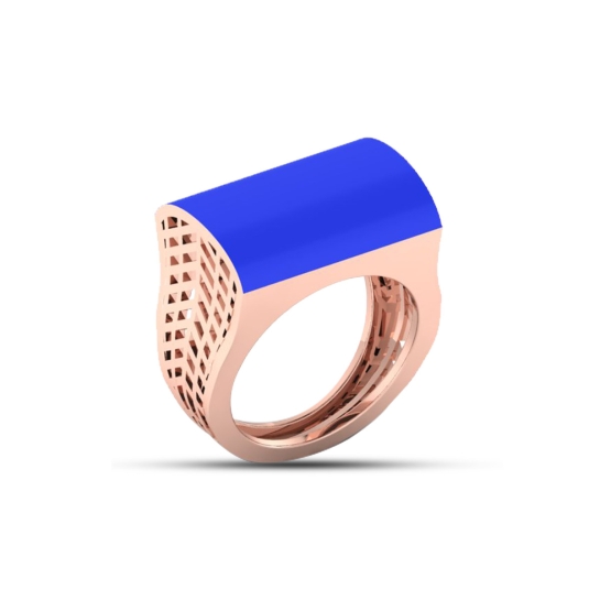 Neema signet gold Ring