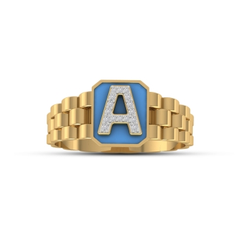 A Alphabet Gold And …