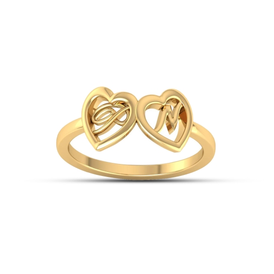 Anvi gold ring