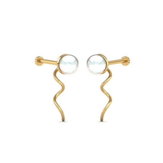 Jodha Pearl Drop Earring