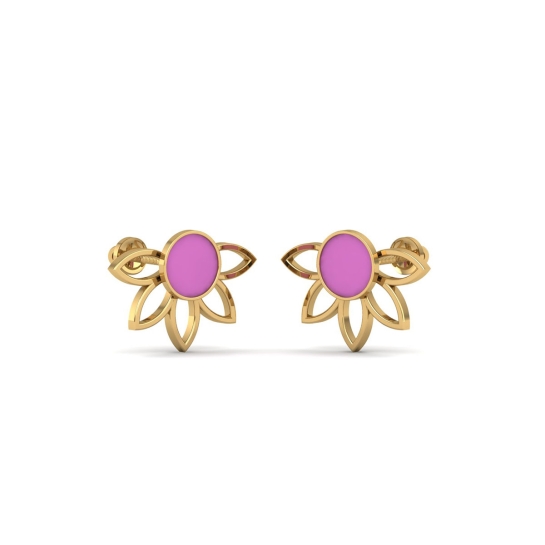 Rustam gold earring