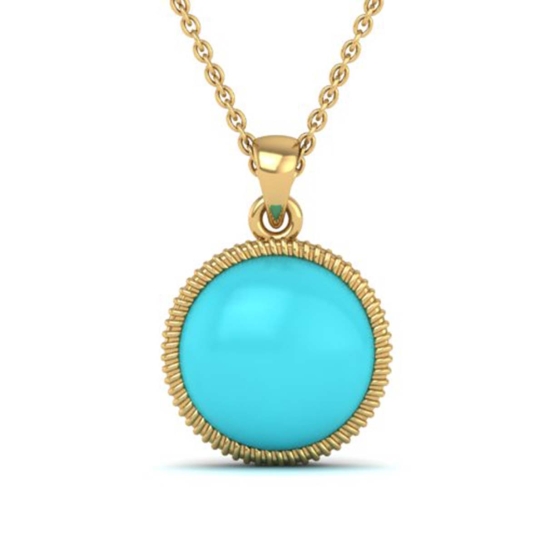 Yasemin Gold Pendant 