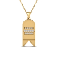 Thali Gold And Diamond Pendant 